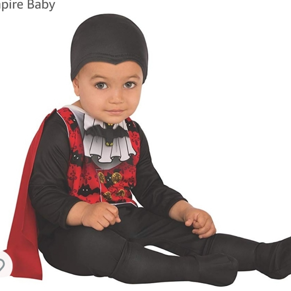 ○ Baby Vampire Costume, 6-12 months NEW